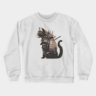 Samurai Cat Crewneck Sweatshirt